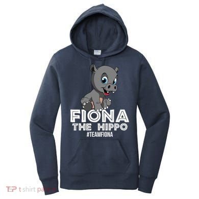 Fiona The Hippo #TeamFiona Hippopotamus Zoo Women's Hoodie
