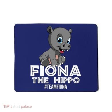 Fiona The Hippo #TeamFiona Hippopotamus Zoo Mousepad
