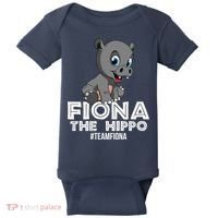 Fiona The Hippo #TeamFiona Hippopotamus Zoo Baby Bodysuit thumb 0