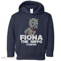 Fiona The Hippo #TeamFiona Hippopotamus Zoo Toddler Hoodie thumb 0