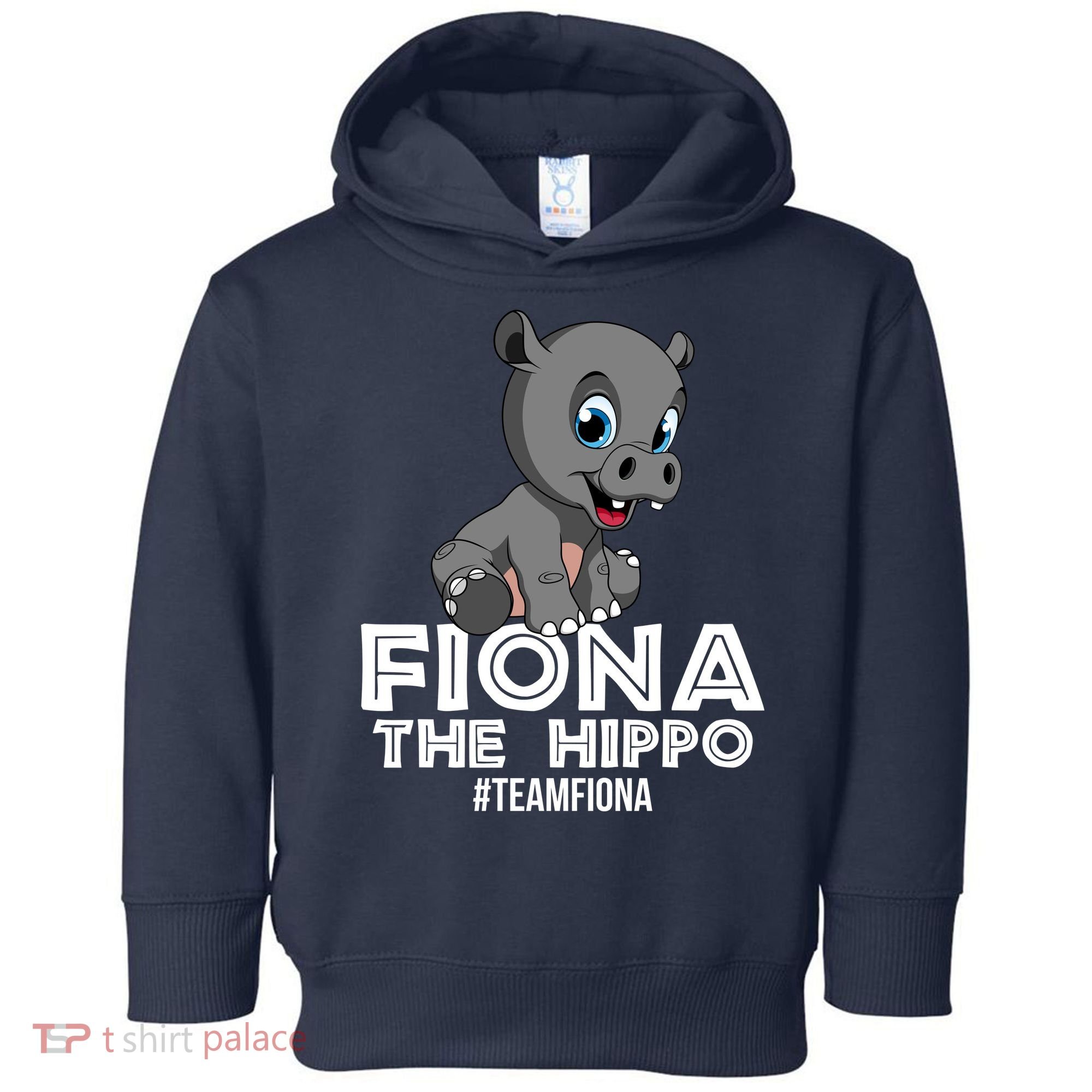 Fiona The Hippo #TeamFiona Hippopotamus Zoo Toddler Hoodie