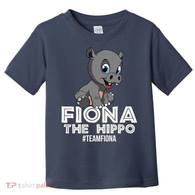 Fiona The Hippo #TeamFiona Hippopotamus Zoo Toddler T-Shirt