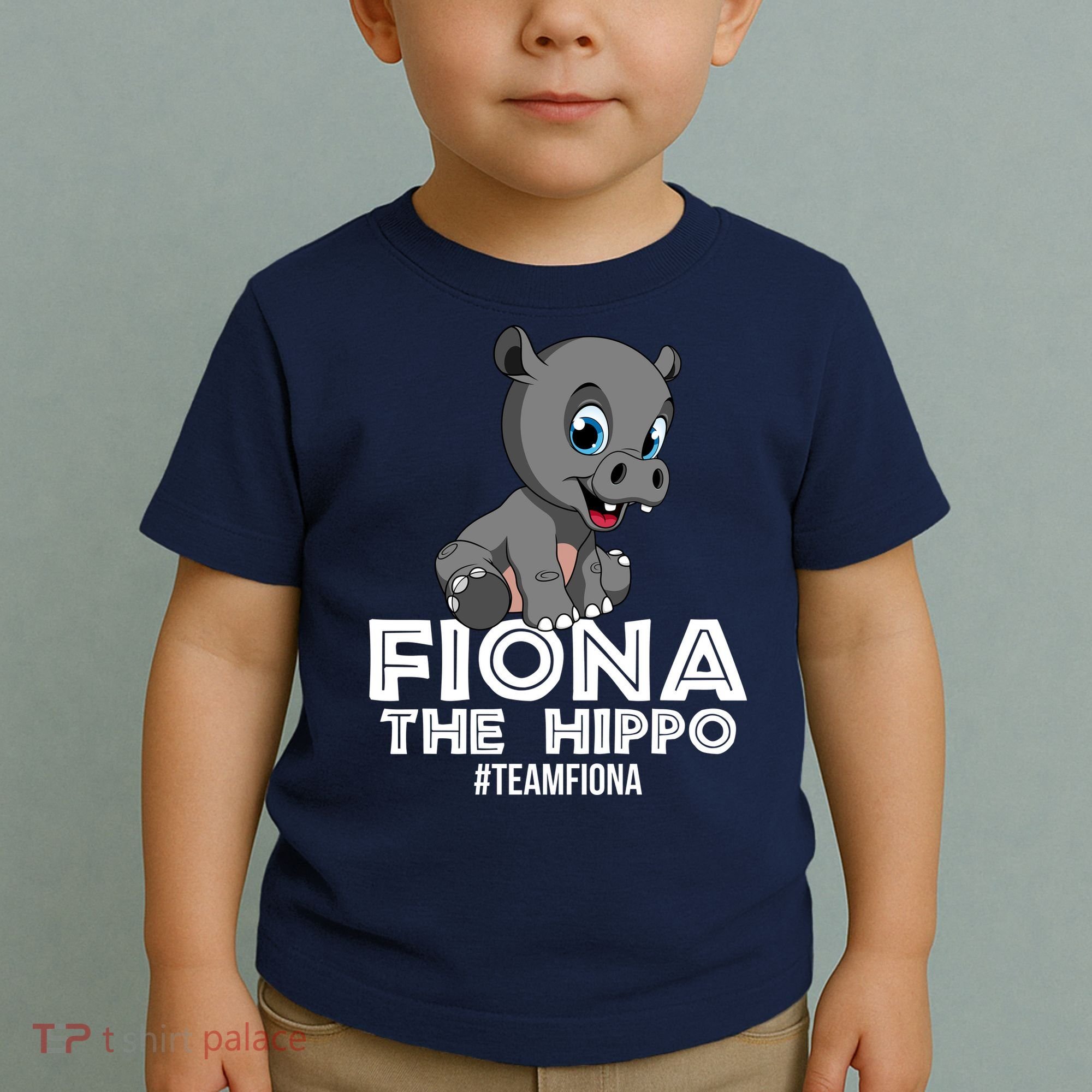 Fiona The Hippo #TeamFiona Hippopotamus Zoo Toddler T-Shirt