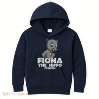 Fiona The Hippo #TeamFiona Hippopotamus Zoo Kids Hoodie thumb 0