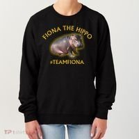 Fiona The Hippo #TeamFiona Photo Women's Sweatshirt thumb 0