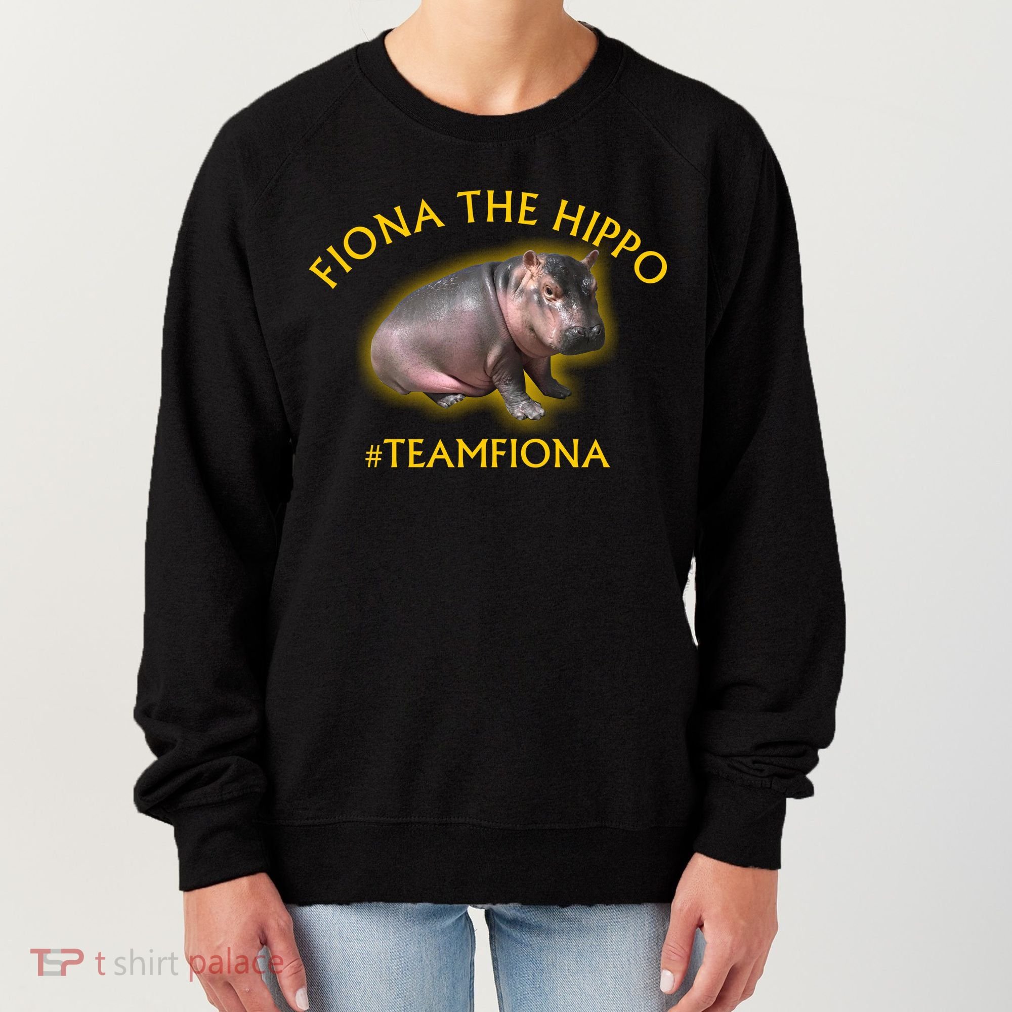 Fiona The Hippo #TeamFiona Photo Women's Sweatshirt