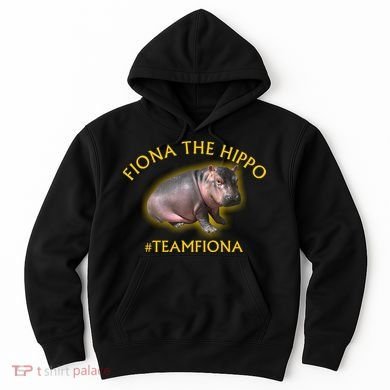 Fiona The Hippo #TeamFiona Photo Hoodie