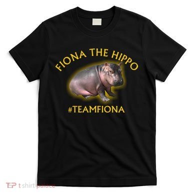 Fiona The Hippo #TeamFiona Photo T-Shirt