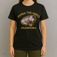 Fiona The Hippo #TeamFiona Photo T-Shirt thumb 4
