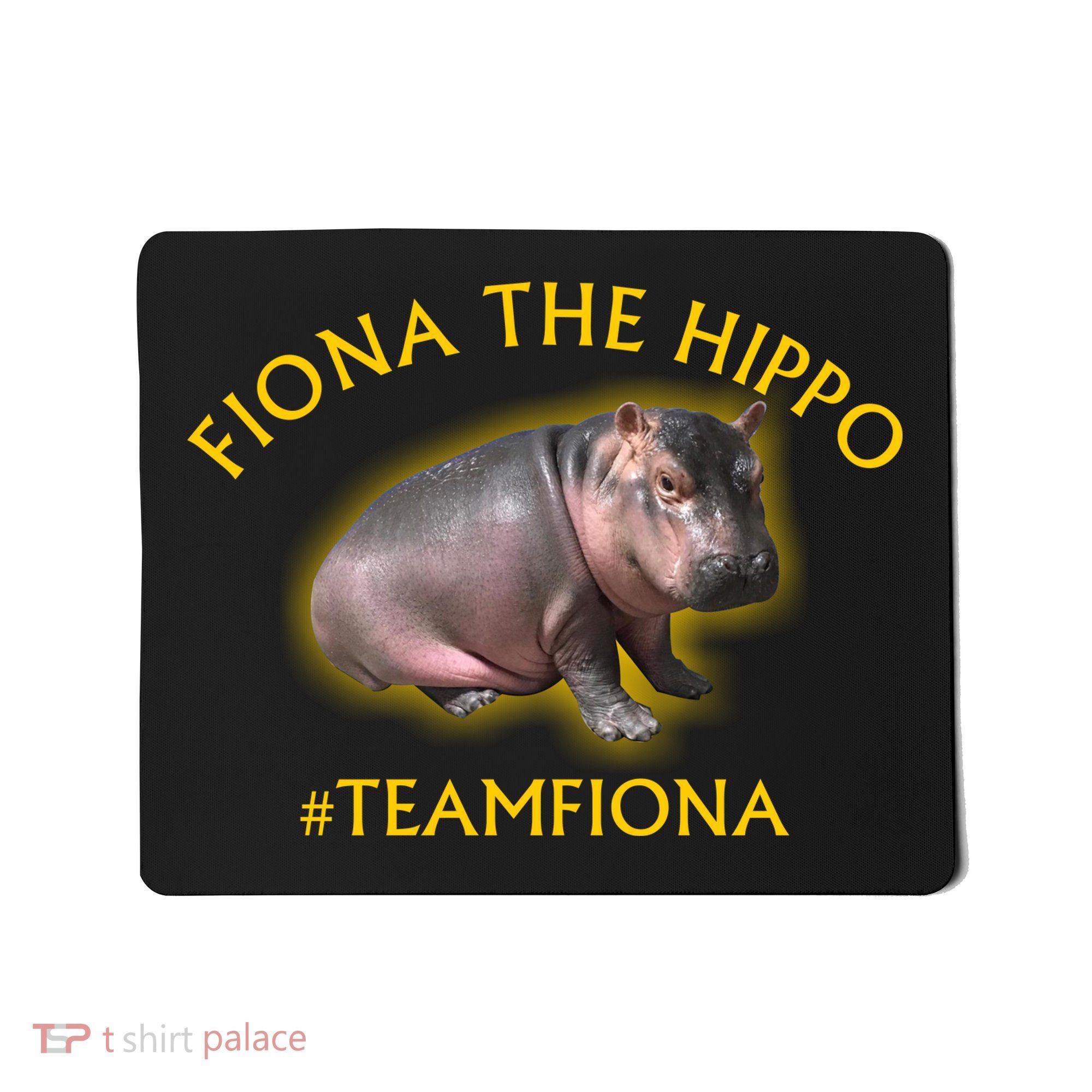 Fiona The Hippo #TeamFiona Photo Mousepad