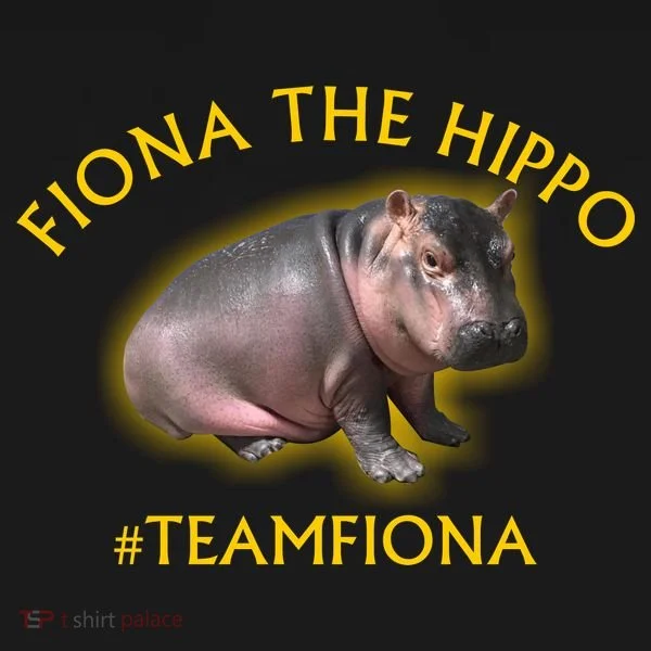 Fiona The Hippo #TeamFiona Photo Baby Bodysuit