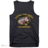 Fiona The Hippo #TeamFiona Photo Tank Top thumb 0