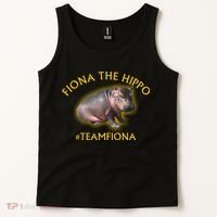 Fiona The Hippo #TeamFiona Photo Tank Top thumb 2