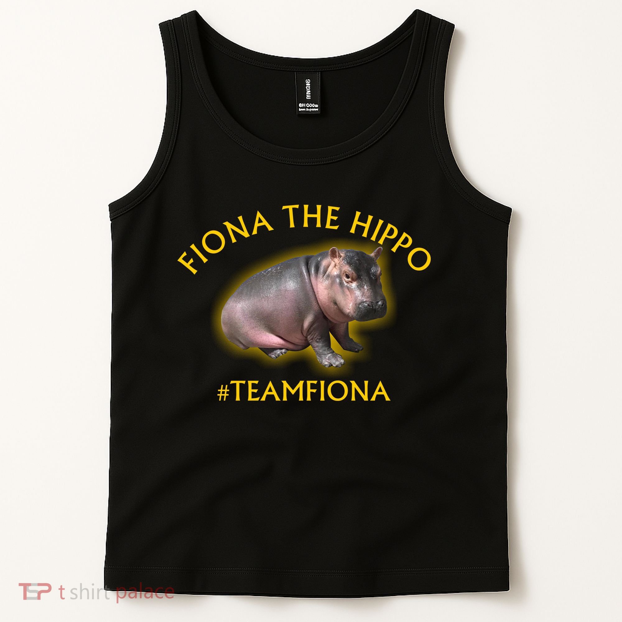 Fiona The Hippo #TeamFiona Photo Tank Top
