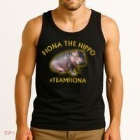 Fiona The Hippo #TeamFiona Photo Tank Top thumb 3
