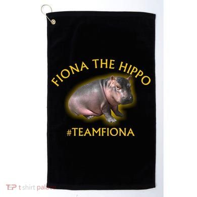 Fiona The Hippo #TeamFiona Photo Golf Towel