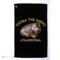 Fiona The Hippo #TeamFiona Photo Golf Towel thumb 0