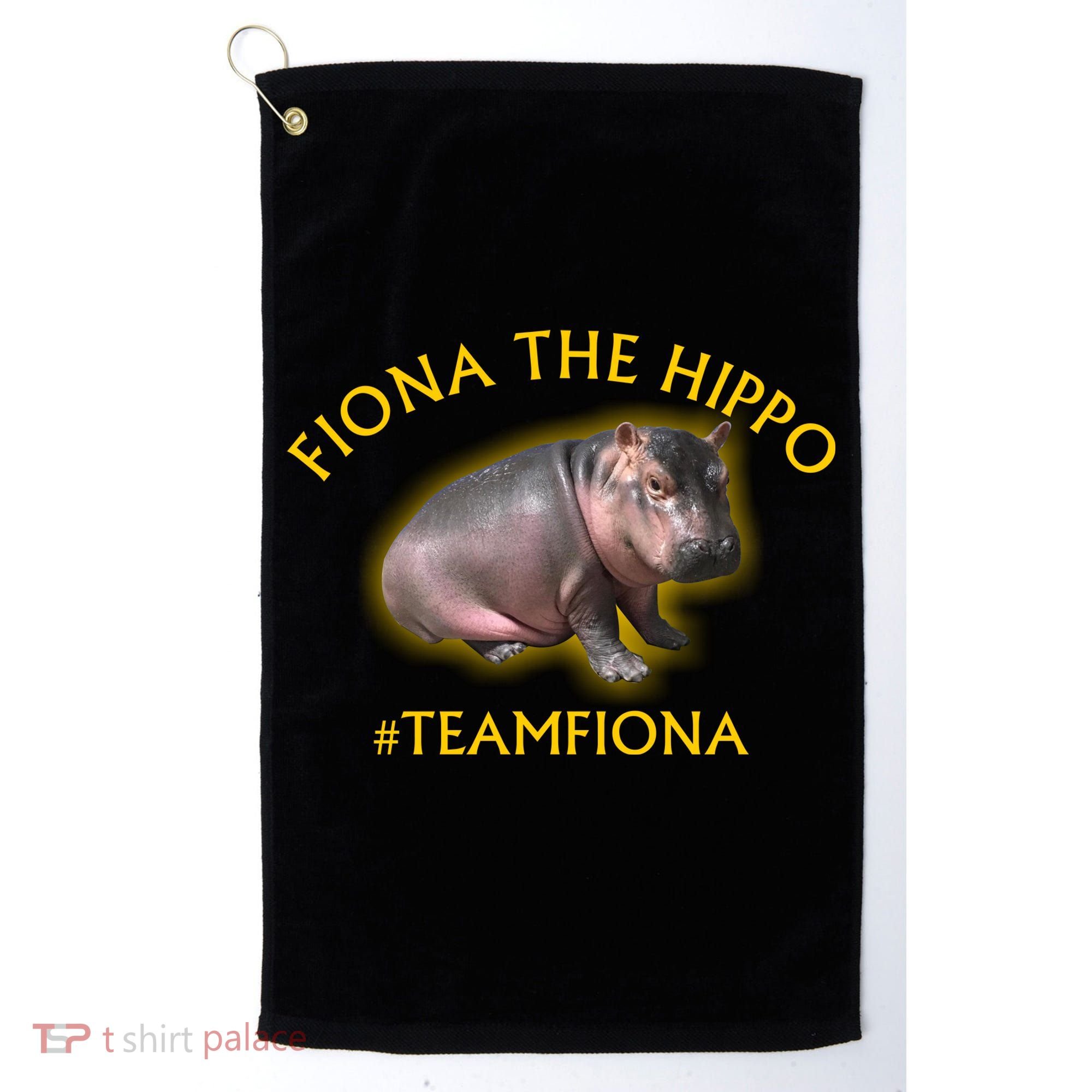 Fiona The Hippo #TeamFiona Photo Golf Towel