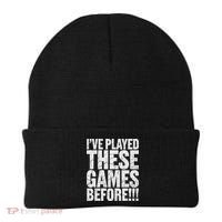 Funny IVe Played These Games Before Gift Beanie thumb 0