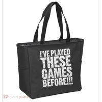 Funny IVe Played These Games Before Gift Tote Bag thumb 2