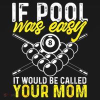 Funny If Pool Was Easy Billiard Player Gift Backpack thumb 2