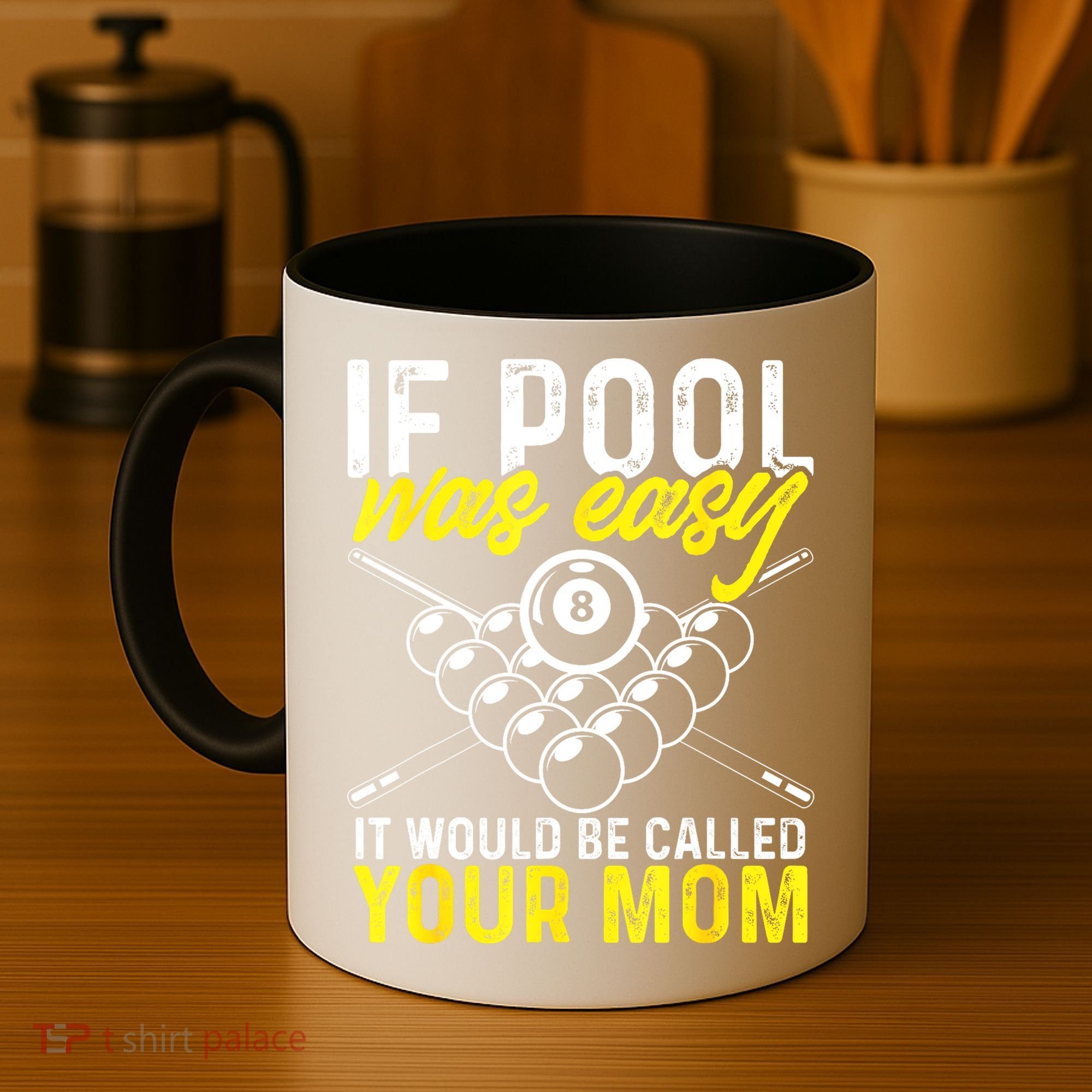 Funny If Pool Was Easy Billiard Player Gift Coffee Mug