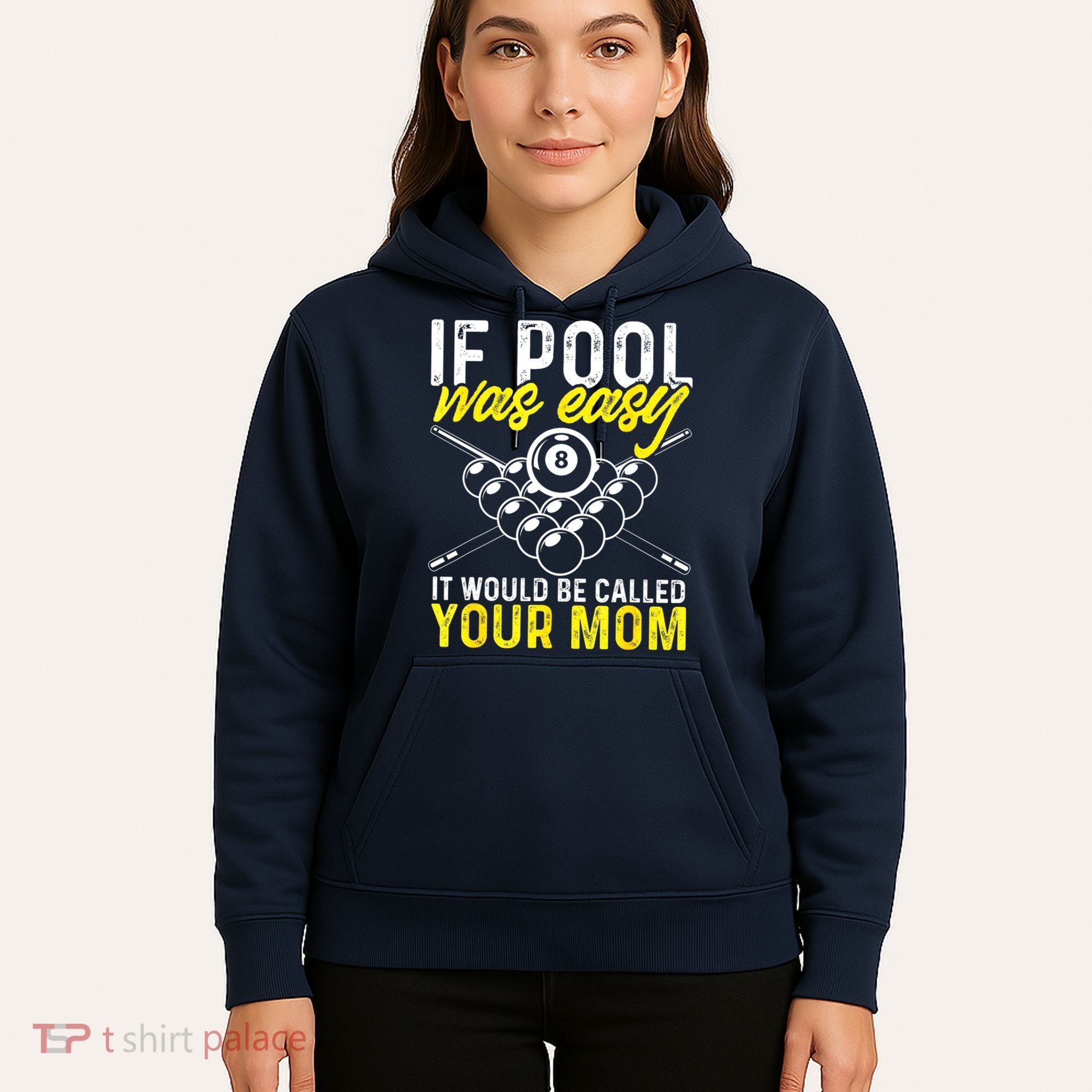 Funny If Pool Was Easy Billiard Player Gift Hoodie