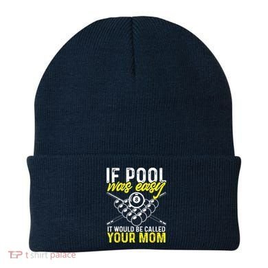 Funny If Pool Was Easy Billiard Player Gift Beanie