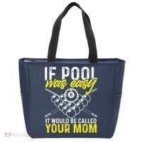 Funny If Pool Was Easy Billiard Player Gift Tote Bag thumb 0