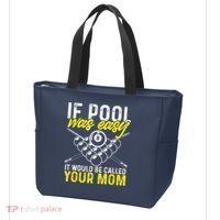 Funny If Pool Was Easy Billiard Player Gift Tote Bag thumb 3