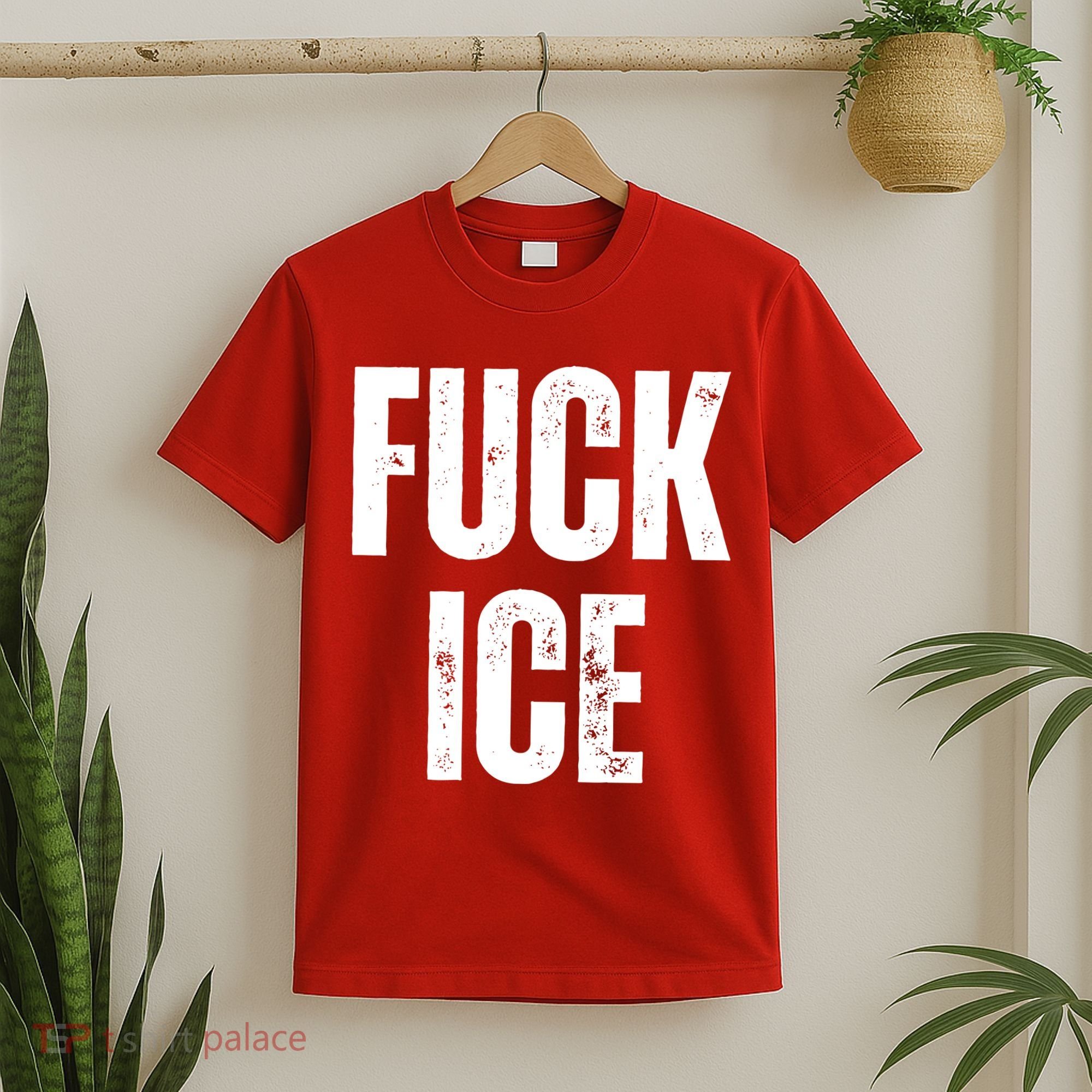 Fuck Ice Protest & Resist Support Immigrants T-Shirt