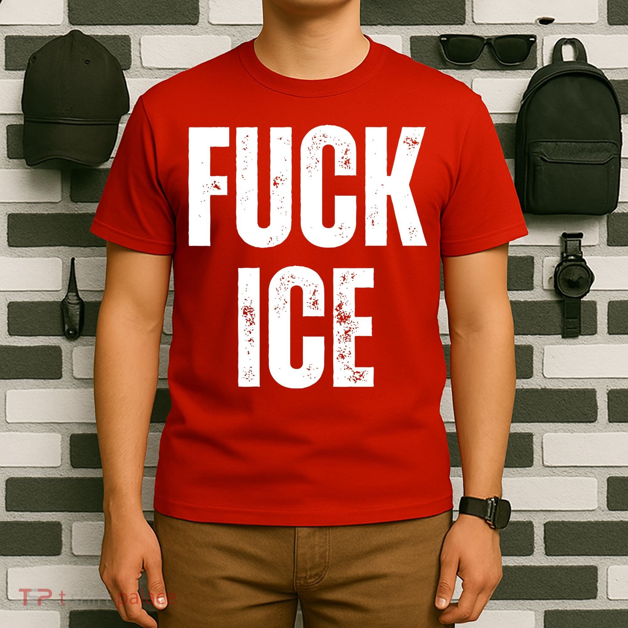 Fuck Ice Protest & Resist Support Immigrants T-Shirt