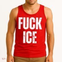 Fuck Ice Protest & Resist Support Immigrants Tank Top thumb 3