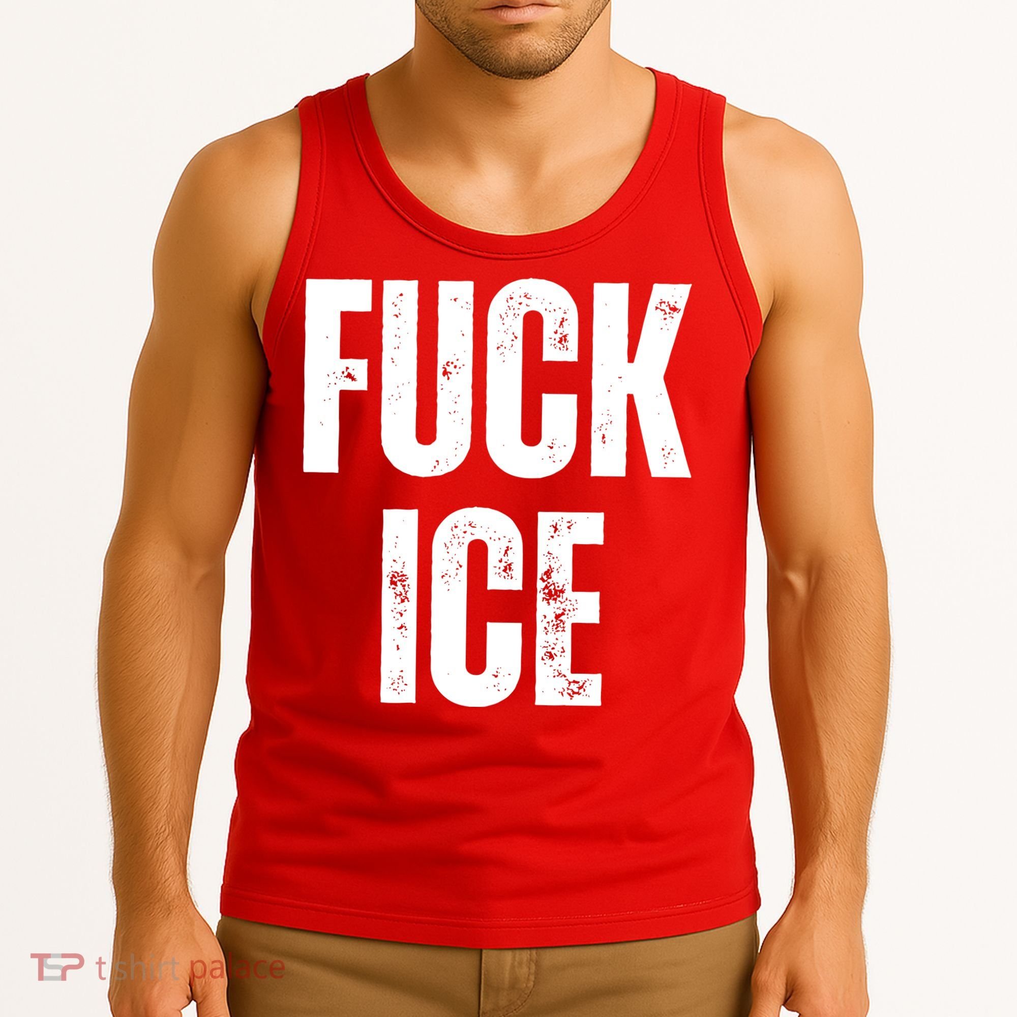 Fuck Ice Protest & Resist Support Immigrants Tank Top