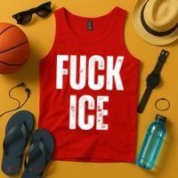 Fuck Ice Protest & Resist Support Immigrants Tank Top thumb 4