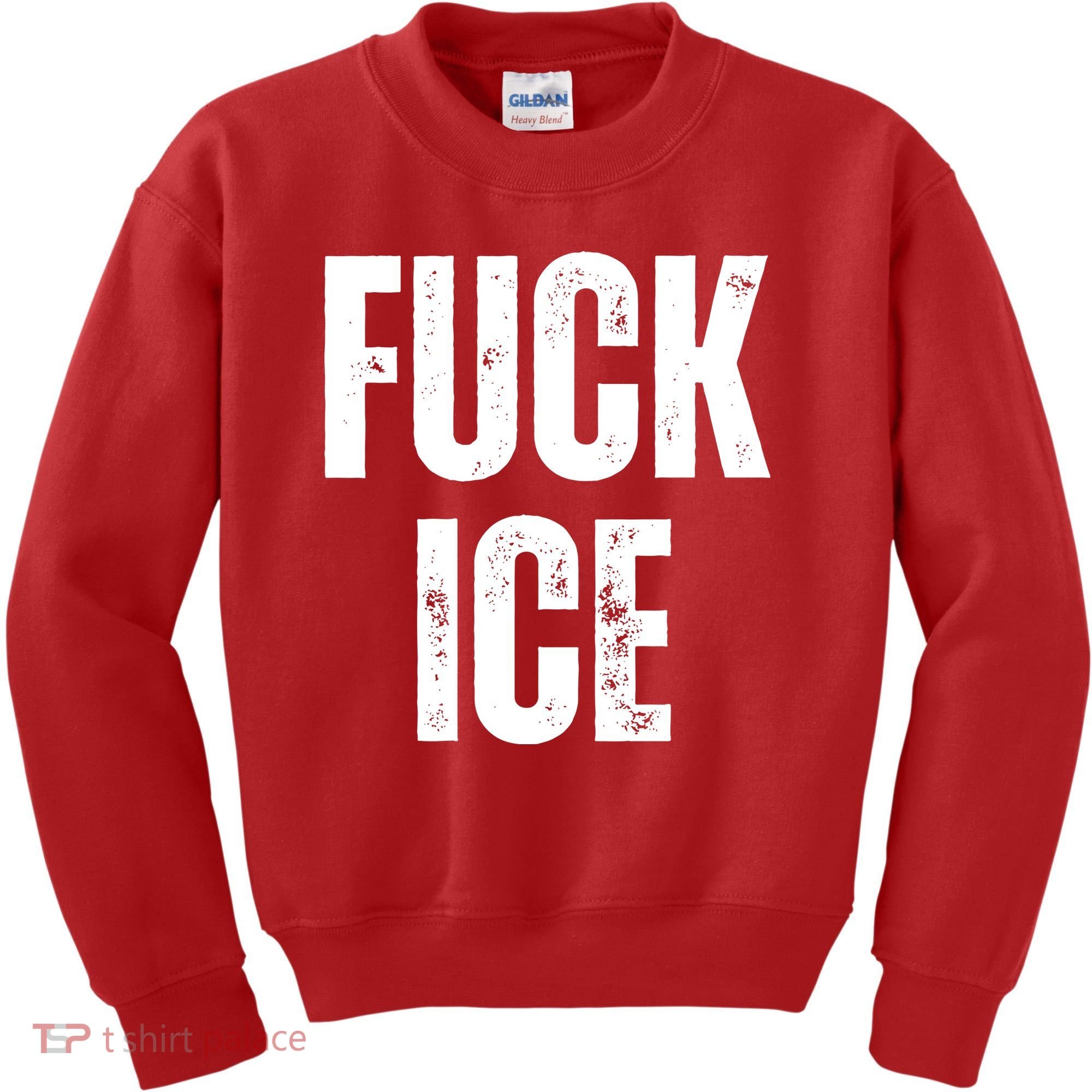 Fuck Ice Protest & Resist Support Immigrants Kids Sweatshirt