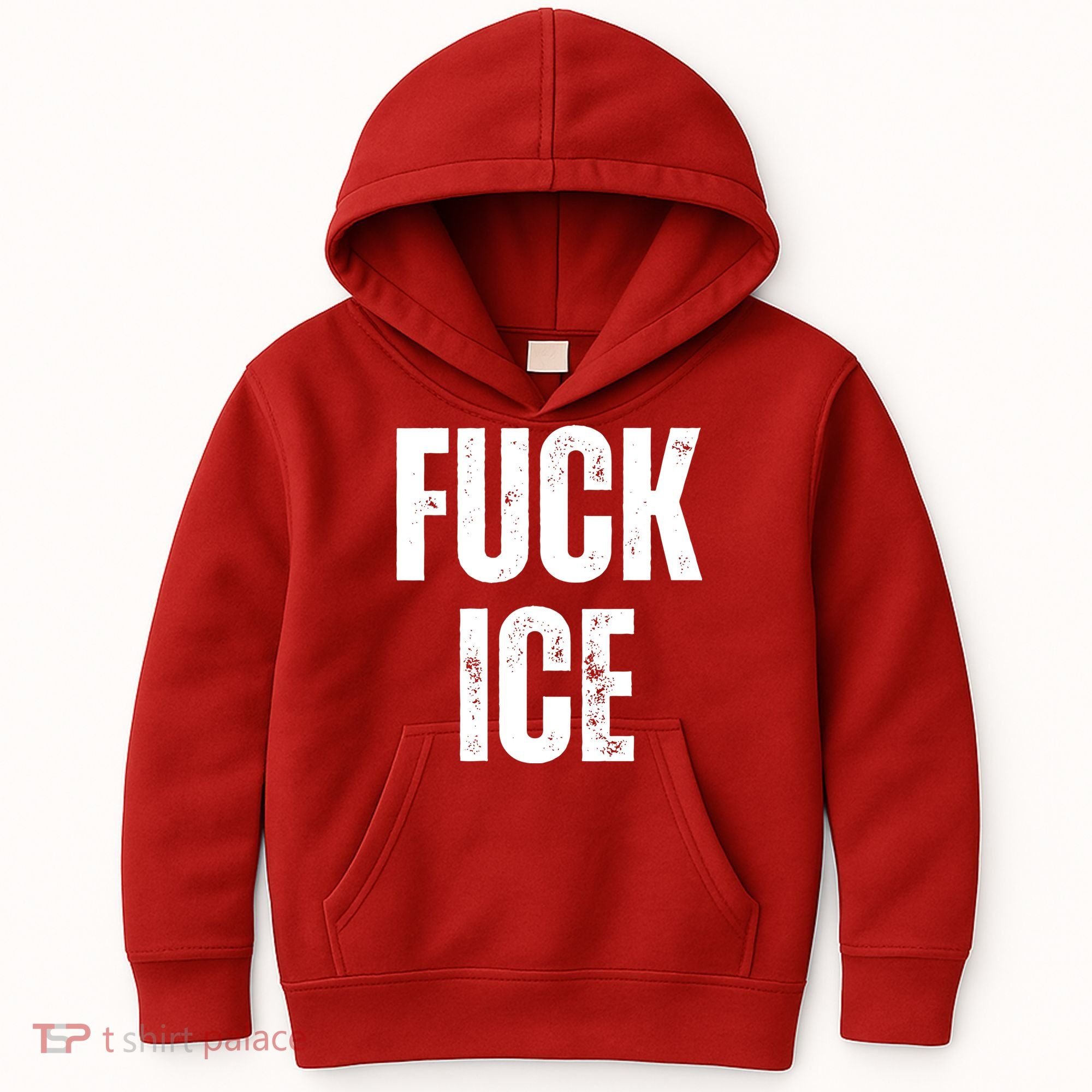 Fuck Ice Protest & Resist Support Immigrants Kids Hoodie
