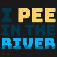 Funny I Pee In The River Summer Tubing Family Float Trip Gift Women's Hoodie thumb 2
