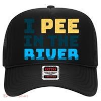 Funny I Pee In The River Summer Tubing Family Float Trip Gift Hat thumb 0