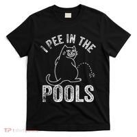 Funny I Pee In Pools Summer Vacation Men Women T-Shirt thumb 0
