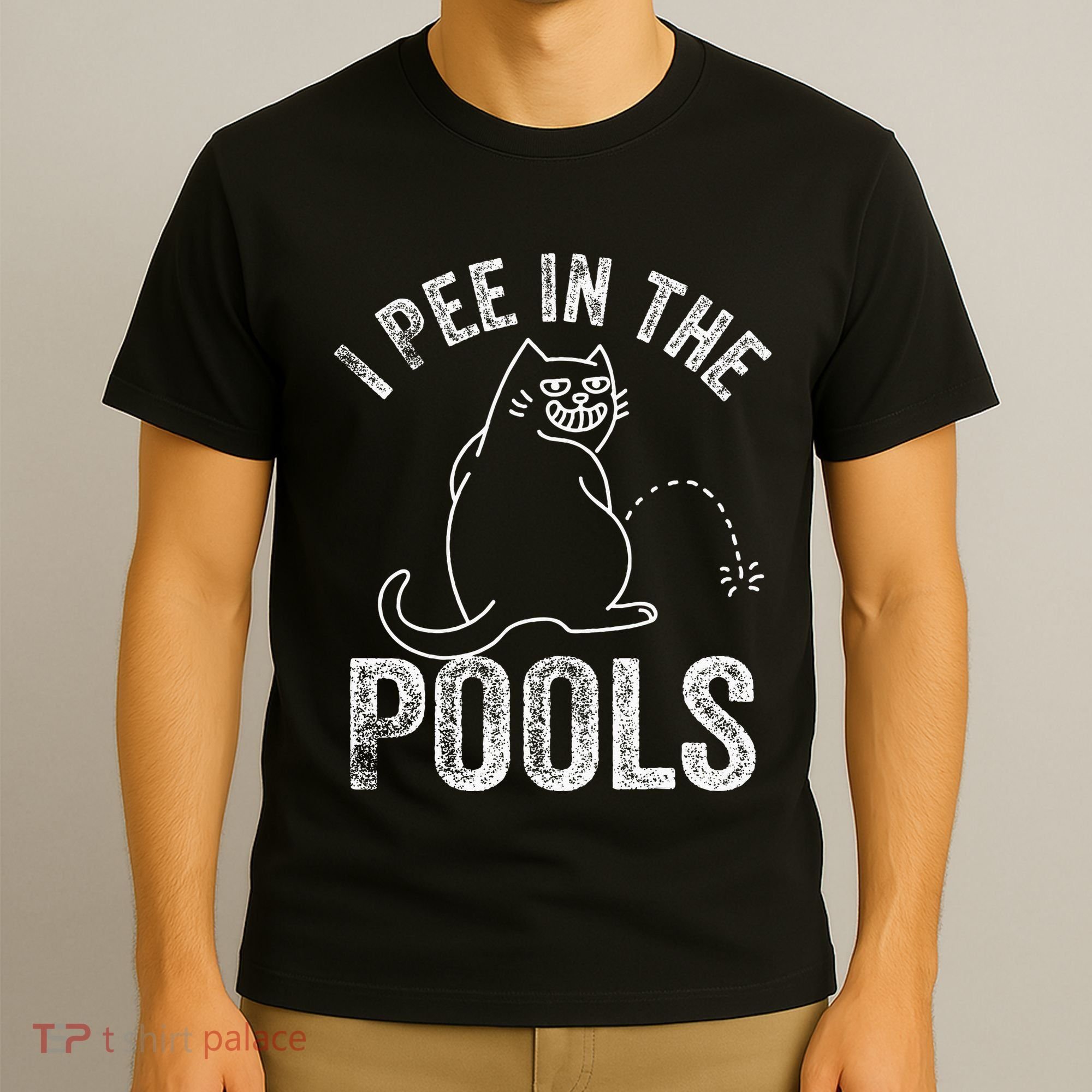 Funny I Pee In Pools Summer Vacation Men Women T-Shirt