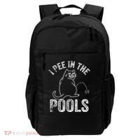 Funny I Pee In Pools Summer Vacation Men Women Backpack thumb 0