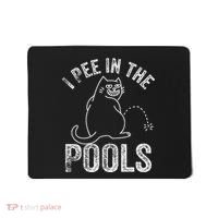Funny I Pee In Pools Summer Vacation Men Women Mousepad thumb 0