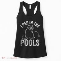 Funny I Pee In Pools Summer Vacation Men Women Women's Tank Top thumb 0