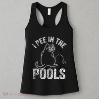 Funny I Pee In Pools Summer Vacation Men Women Women's Tank Top thumb 3