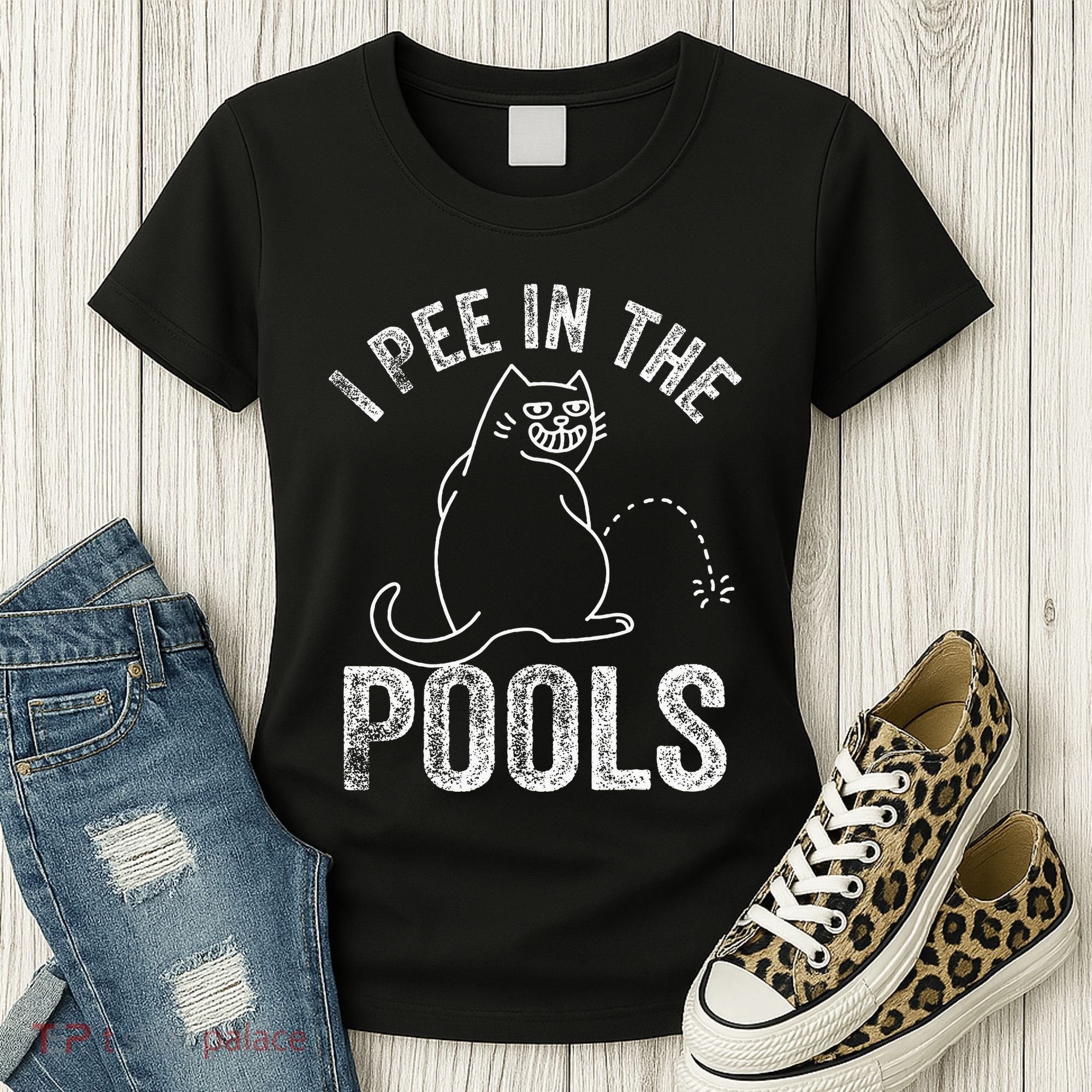 Funny I Pee In Pools Summer Vacation Men Women Women's T-Shirt