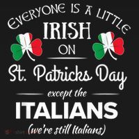 Funny Italian Pride Irish St. Patricks Day Italians Women's Hoodie thumb 2