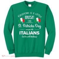 Funny Italian Pride Irish St. Patricks Day Italians Sweatshirt thumb 0