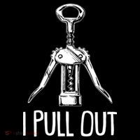 Funny I Pull Out Wine Corkscrew USA-Made Doggie Bandana thumb 2