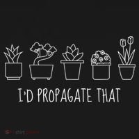 Funny I'd Propagate That Garden Plant Lover Backpack thumb 2